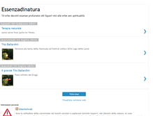 Tablet Screenshot of essenzadinatura.blogspot.com
