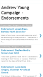 Mobile Screenshot of andrewyoungcampaign-endorsements.blogspot.com
