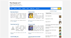 Desktop Screenshot of cheater7.blogspot.com