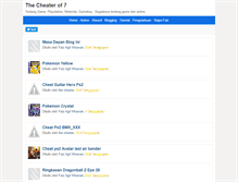 Tablet Screenshot of cheater7.blogspot.com