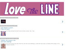 Tablet Screenshot of lovetheline.blogspot.com