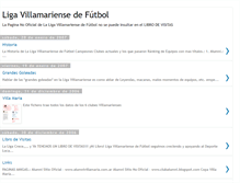 Tablet Screenshot of ligavillamariense.blogspot.com