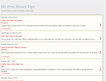 Tablet Screenshot of myfreemoneytips.blogspot.com