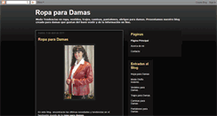 Desktop Screenshot of para-damas.blogspot.com