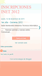 Mobile Screenshot of inscripcionesinet2012.blogspot.com
