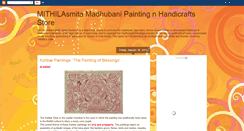 Desktop Screenshot of mithilasmita.blogspot.com