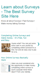 Mobile Screenshot of bestsurveyavailable.blogspot.com