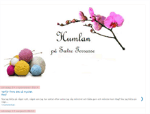 Tablet Screenshot of humlanspyssel.blogspot.com
