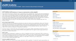 Desktop Screenshot of phpbbacademy.blogspot.com