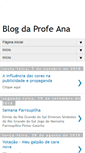 Mobile Screenshot of blogdaprofeana.blogspot.com