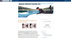 Desktop Screenshot of beautymineral.blogspot.com