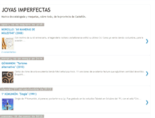 Tablet Screenshot of joyasimperfectas.blogspot.com