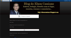 Desktop Screenshot of elsoncassiano.blogspot.com