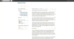 Desktop Screenshot of mobiletribe.blogspot.com
