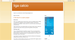 Desktop Screenshot of bola-ligaitalia.blogspot.com