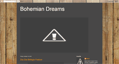 Desktop Screenshot of minali-bohemiandreams.blogspot.com