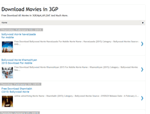 Tablet Screenshot of download-3gpmovies.blogspot.com