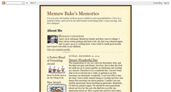 Desktop Screenshot of memawbakesmemories.blogspot.com