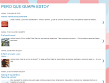 Tablet Screenshot of peroqueguapaestoy.blogspot.com