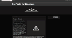 Desktop Screenshot of entracteforsmokers.blogspot.com