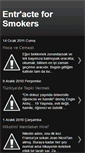 Mobile Screenshot of entracteforsmokers.blogspot.com