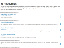 Tablet Screenshot of 43firefighter.blogspot.com