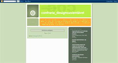 Desktop Screenshot of confrariaecodesign.blogspot.com