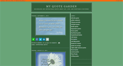 Desktop Screenshot of mylittlequotegarden.blogspot.com