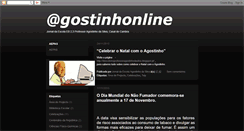 Desktop Screenshot of agostinhonline.blogspot.com