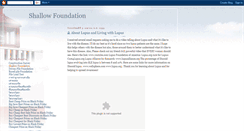 Desktop Screenshot of foundation-shallow.blogspot.com