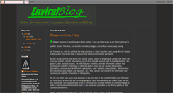 Desktop Screenshot of enviralblog.blogspot.com