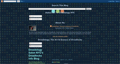 Desktop Screenshot of dreadologysalon.blogspot.com