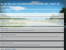 Tablet Screenshot of coloniesgrans.blogspot.com