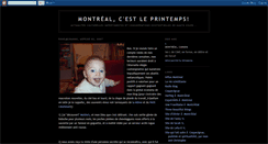 Desktop Screenshot of montrealprintemps.blogspot.com
