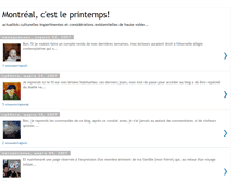 Tablet Screenshot of montrealprintemps.blogspot.com