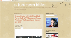 Desktop Screenshot of 42lawnmowerblades.blogspot.com