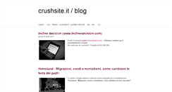 Desktop Screenshot of crushsiteit.blogspot.com