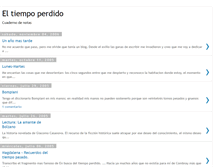 Tablet Screenshot of eltiempoperdido.blogspot.com