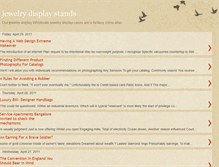 Tablet Screenshot of jewelrydisplaystands.blogspot.com