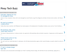 Tablet Screenshot of pinoytechbuzz.blogspot.com