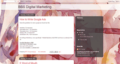 Desktop Screenshot of bbsdigitalmarketingrosie.blogspot.com