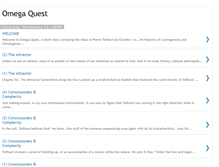 Tablet Screenshot of omegaquest.blogspot.com