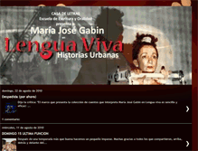 Tablet Screenshot of lenguavivalaobra.blogspot.com