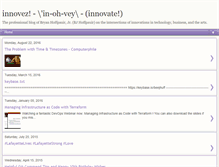 Tablet Screenshot of innovez.blogspot.com