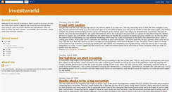 Desktop Screenshot of investword.blogspot.com
