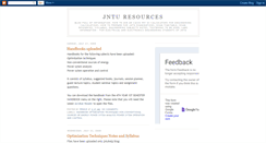 Desktop Screenshot of jntuhelp.blogspot.com