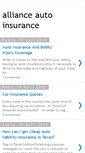 Mobile Screenshot of alliance-autoinsurance.blogspot.com