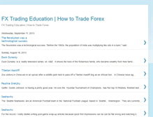 Tablet Screenshot of fxtradingeducation2011.blogspot.com