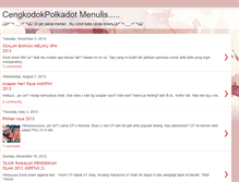 Tablet Screenshot of cengkodokpolkadot.blogspot.com