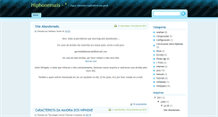 Desktop Screenshot of hiphonemais.blogspot.com